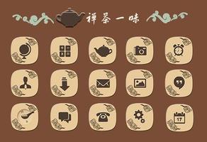 Tea Life Icons & Wallpapers imagem de tela 1