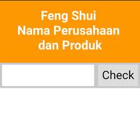 Fengshui Nama Usaha dan Produk الملصق