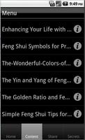Feng Shui Basics capture d'écran 1