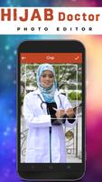 Hijab Doctor Suit Photo Editor capture d'écran 1