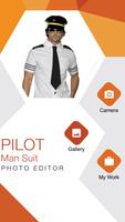 Pilot Photo Suit Editor Affiche