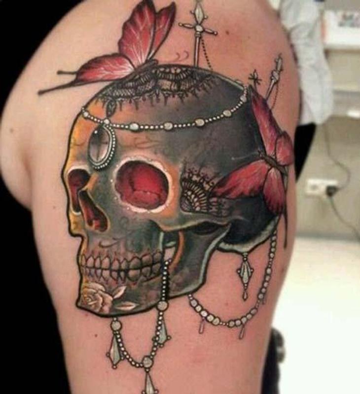 Paling Bagus 12 Gambar  Tatto  Tengkorak Ditangan Gambar  