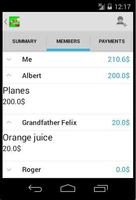 Expense Sharer screenshot 1