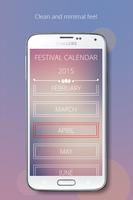 Festival Calendar Lite captura de pantalla 1