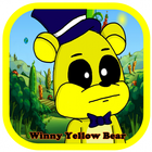 Winny Yellow Bear Running Hd icône