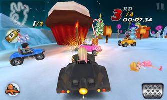 Carrera de Kart 3D captura de pantalla 2