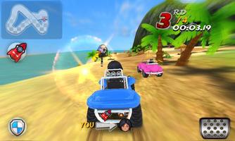 크레이지 레이싱 카트라이더 - Kart Racer 3D 스크린샷 3