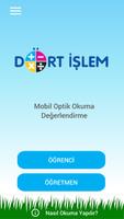 Dört İşlem Optik Oku Affiche