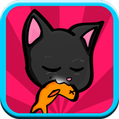 Lila Kitty Cat Catch Game icon