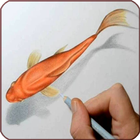 How To Draw 3D آئیکن