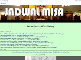 Jadwal Misa Gereja Katolik Ind 스크린샷 1