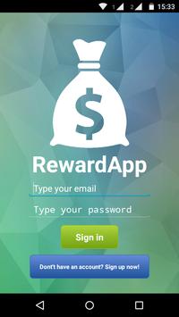 RewardApp - Earn money poster