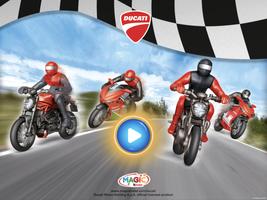 Magic Kinder Ducati الملصق