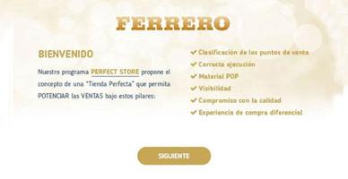 Ferrero Perfect Store Affiche