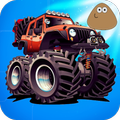 Pou Racing - Monster Tuck
