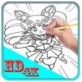 How to Draw Anime Sailor Moon icône