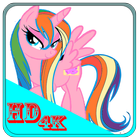 Wallpaper Little Pony HD simgesi