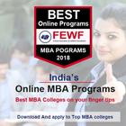 آیکون‌ MBA in India. FEWF India Guide and Updates