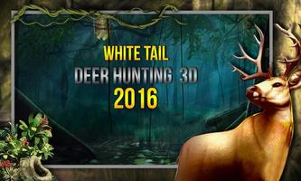 White Tail Deer Hunting 2016 Affiche