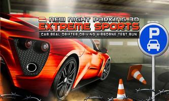 Night Car Parking-reloaded 3D Affiche