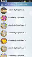 Guide for AlphaBetty Saga 截圖 1