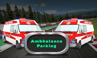 Ambulance 3d jeux de voiture Affiche