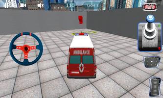 Ambulance 3d jeux de voiture capture d'écran 3