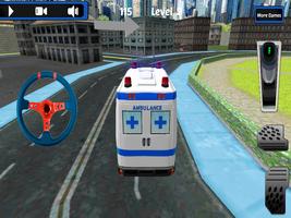 برنامه‌نما Ambulance Parking 3d عکس از صفحه