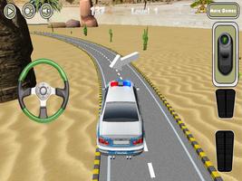 Policía juegos de coches 3d captura de pantalla 2