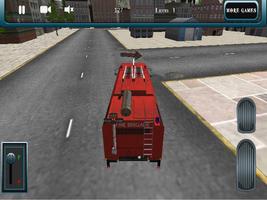 Firefighters Car Parking 3D স্ক্রিনশট 2