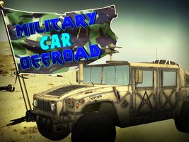 پوستر Military car off road 3d