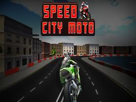 پوستر Speed City Motorcycle