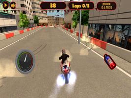 Motorrad Spiele Renn- 3d Screenshot 1