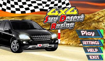 4x4 Suv Desert Racing poster