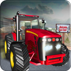 Racing 3d trekker spellen-icoon