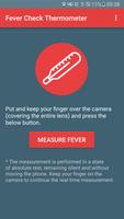 Fever Measuring Thermometer poster