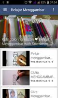 Drawing with video постер
