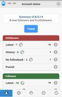 Tools for Twitter - unfollow Affiche