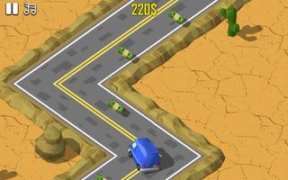 Rally Racer with ZigZag الملصق