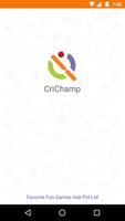CriChamp Fantasy Cricket Affiche