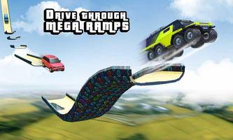 Mega Ramp Cruiser Car Stunt Ra screenshot 1
