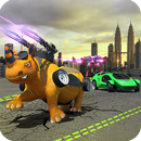 Robot Car Transforming Rhinoceros Wild Rhino Games APK