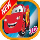 Mcqueen Lightning car racing game 3d ícone