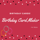 Birthday Card Maker icône