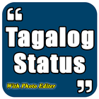 Tagalog, Hugot, Pinoy & Bisaya Quotes Editor 2018 ikona