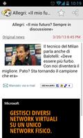 Calcio News capture d'écran 3