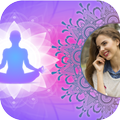 Yoga photo frame