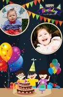 Birthday photo collage (frame) capture d'écran 2
