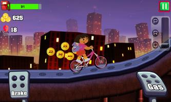 Little Dora Climb Bike Adventures capture d'écran 3