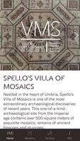 Spello's Villa of Mosaics poster